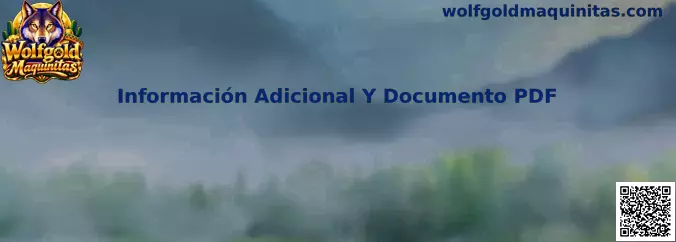 Información adicional y referencia documental de Wolfgold Maquinitas
