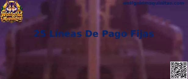 Guía visual sobre las 25 líneas de pago fijas de Wolfgold Maquinitas