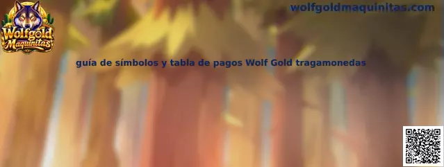 Imagen de referencia para consultar los símbolos y la tabla de pagos de Wolf Gold tragamonedas