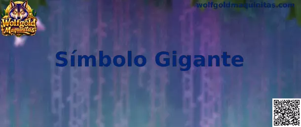 Representación visual del Símbolo Gigante en los rodillos centrales de una tragamonedas